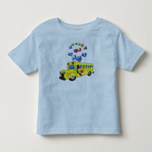 Schule ist cool kleinkind t-shirt