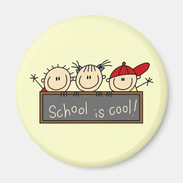 Schule ist cool magnet (Vorne)