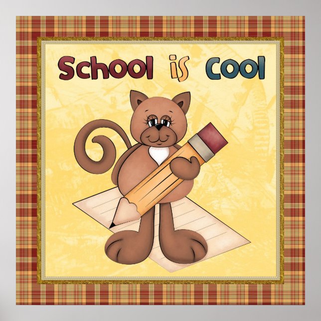 Schule ist Cooles Poster (Vorne)