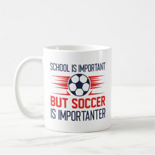 Schule ist wichtig, Fußball ist aber wichtiger Kaffeetasse