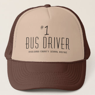Schule oder Firma Nummer 1 Busfahrer Truckerkappe