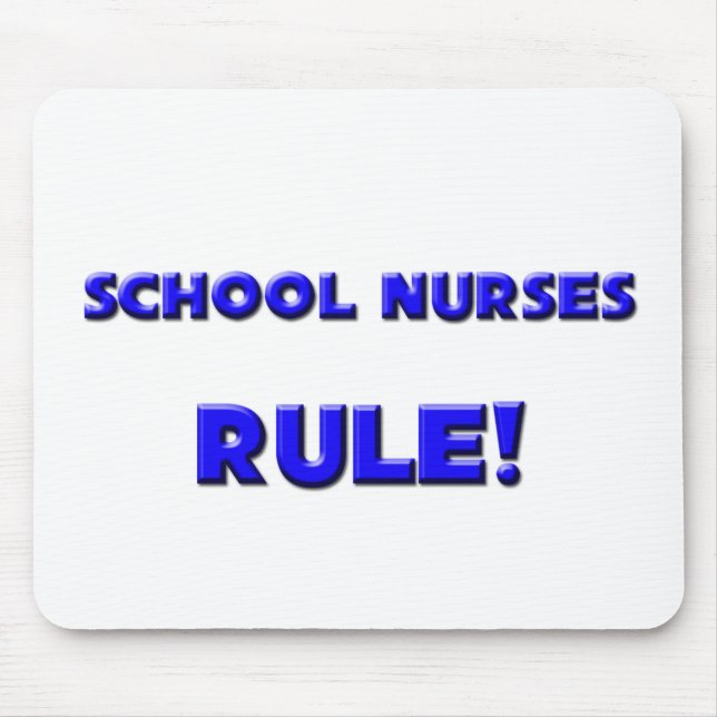 Schule pflegt Regel! Mousepad (Vorne)