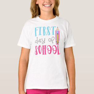 Schule - Ringer-T - Shirt für Mädchen