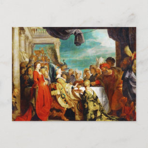 Schule Rubens - Alboin und Rosamunde Peter Paul Postkarte