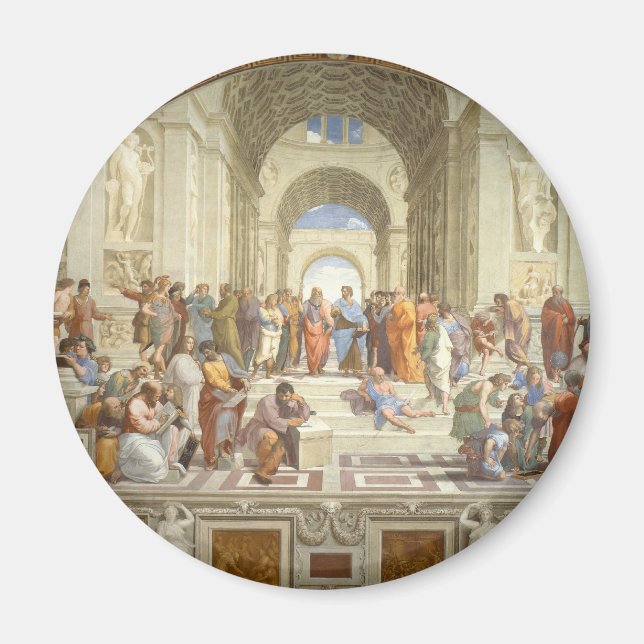 Schule von Athen Magnet (Vorne)