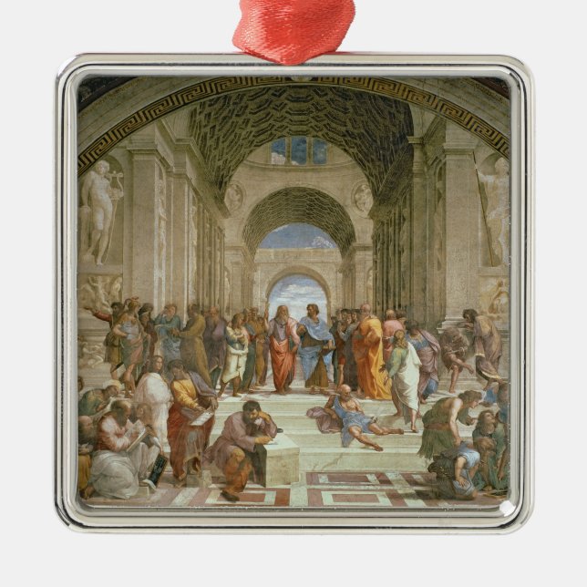 Schule von Athen, vom Stanze della Silbernes Ornament (Vorne)