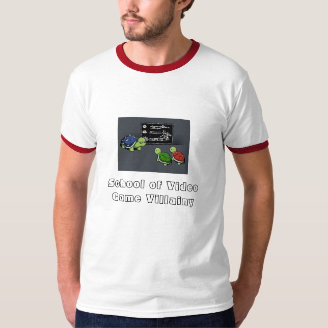 Schule von VideospielVillainy T-Shirt (Vorderseite)
