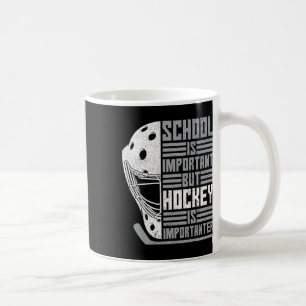 Schule Wichtig Hockey Wichtiger Junge Kind Lustig Kaffeetasse