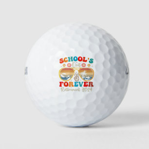 Schulen Aus Für Immer Pensionierter Lehrer Letzter Golfball