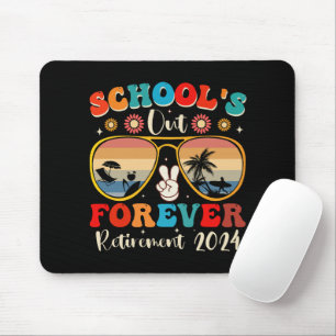 Schulen Aus Für Immer Pensionierter Lehrer Letzter Mousepad