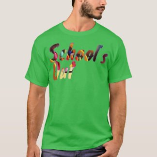 Schulen draußen T-Shirt