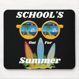 Schulen für die Sommermausfläche Mousepad