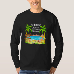 Schulen für immer müde IT-Lehrer-Reti T-Shirt