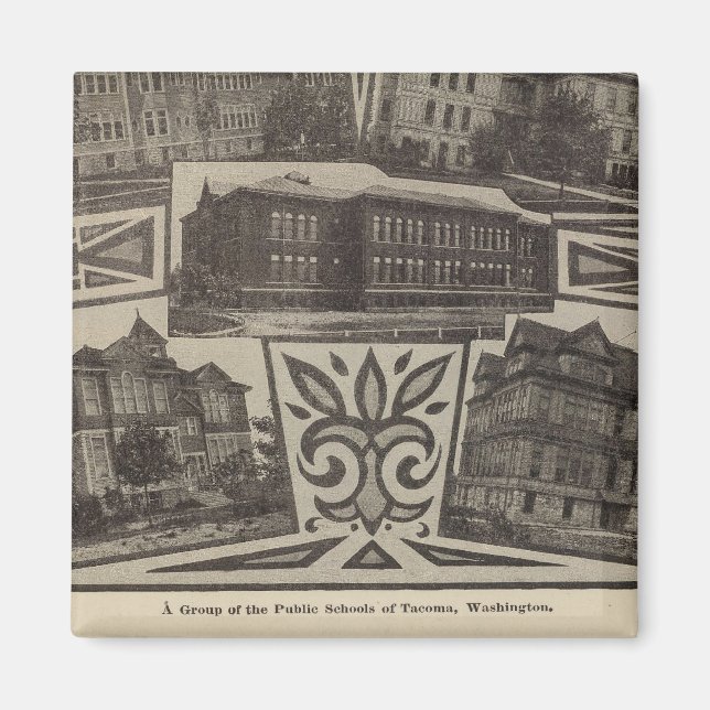 Schulen, Tacom, Wash Magnet (Vorne)