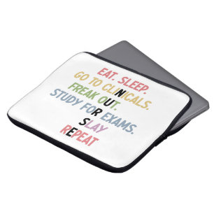 Schüler der Funny Nursing School Future Nurse Gesc Laptopschutzhülle