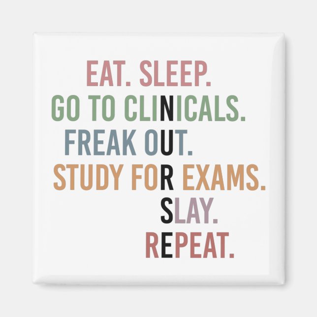 Schüler der Funny Nursing School Future Nurse Gesc Magnet (Vorne)