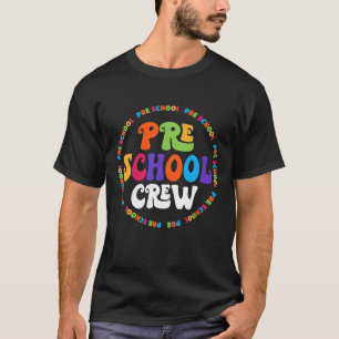 Schüler der Gefärbte Krawatte Preschool Squad T-Shirt