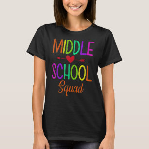 Schüler der Mittelschule, die Lehrerin wurde zurüc T-Shirt