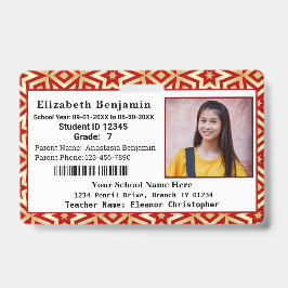 Schüler Kind Kinder Foto Identifikation Ausweis