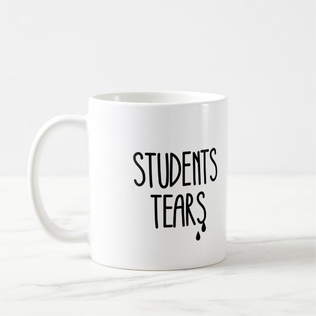Schüler tränken kaffeetasse (Links)