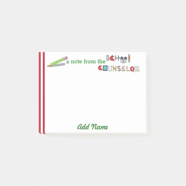 Schuleratgeber kundengebundene Posten-it® Post-it Klebezettel (Vorderseite)