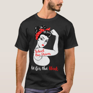 Schülerbusfahrerin nicht für den schwachen VNeck T-Shirt