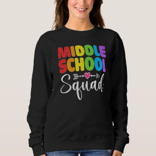 Schülerteam der Mittelschulen zurück zu S Sweatshirt