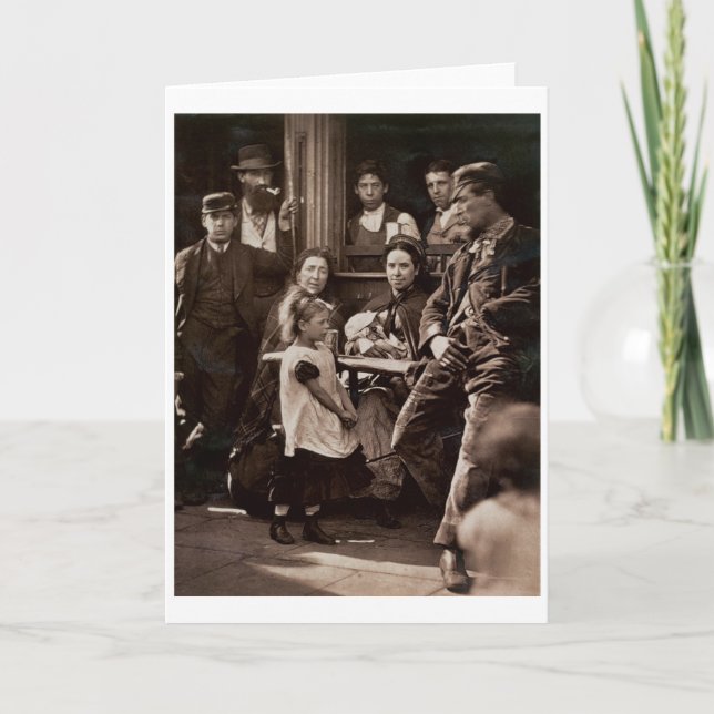 Schuleschwänzen Alf von Whitechapel, 'vom Karte (Vorderseite)