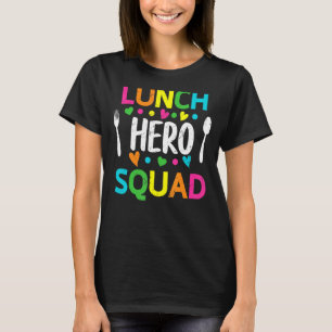Schulessen Held Squad Cafeteria Arbeitnehmer 7 T-Shirt