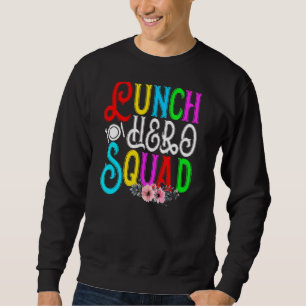 Schulessen Hero Squad Cafeteria Arbeitnehmer Sweatshirt