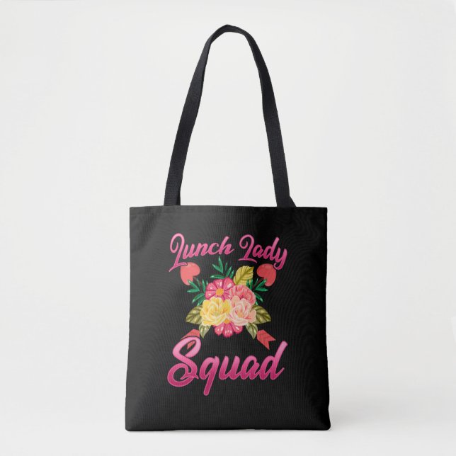Schulessen Lady Squad Cafeteria Frauen Tasche (Vorderseite)