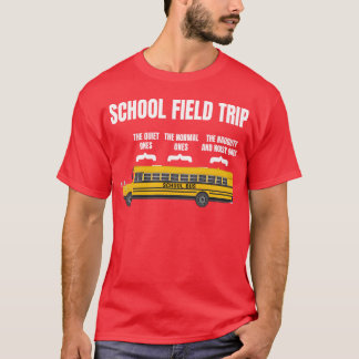 Schulfeld-Spaß-Tag-Team Magic School Bus Feld T-Shirt