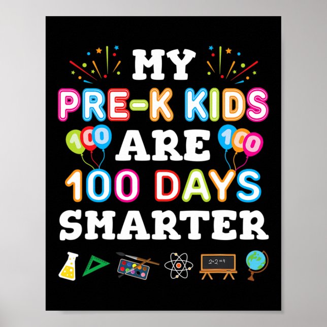 Schulgeschenk für Vorschullehrer 1 Poster (Vorne)