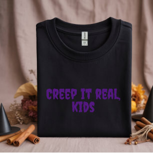 Schulhalloween-Lehrer Spaß Orange Typografie T-Shirt