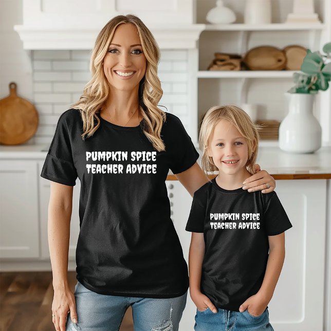 Schulhalloween Spaß Lehrer Ratgeber Typografie T-Shirt (Von Creator hochgeladen)