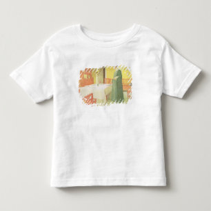 Schulhaushalt, Esszimmer-Szene, Kneipe. "im Lass Kleinkind T-shirt