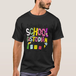 Schulhausmeister Akkulaufzeit Zurück zur Schule Ha T-Shirt