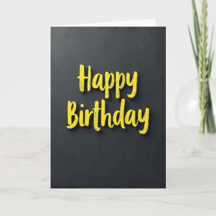 Schulheft-Style-Birthday-Karte Karte