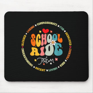 Schulhelfer-Team Lustiger Rückkehr-zur-Schule-Lehr Mousepad
