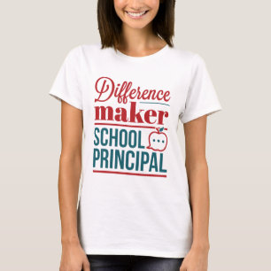 Schulische Hauptunterschiede T-Shirt