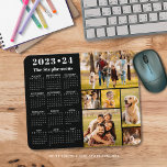 Schuljahr 2023-2024 Kalender 6 Foto Benutzerdefini Mousepad<br><div class="desc">Erstellen Sie Ihr eigenes personalisiertes, benutzerdefiniertes Foto- und Kalendermauspad mit einem Schuljahres-on-view-Kalender 2023-24 und einem leicht hochzuladenden Foto-Collage-Template mit 6 Bildern in verschiedenen Formen und Größen, sowohl horizontal als auch vertikal, um eine Vielzahl von Foto-Fächern zu befriedigen. Personalisieren Sie Ihre Daten mit Familiennamen, Einzelnamen, Monogramm oder anderen benutzerdefinierten Text, der...</div>