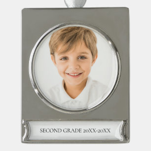 Schuljahr Foto Ornament