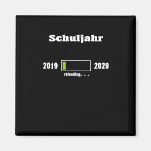 Schuljahrsklammer Magnet