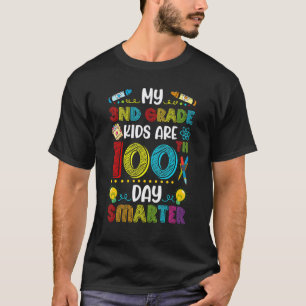 Schulkinder der 3. Klasse 100 Tage intelligenter v T-Shirt