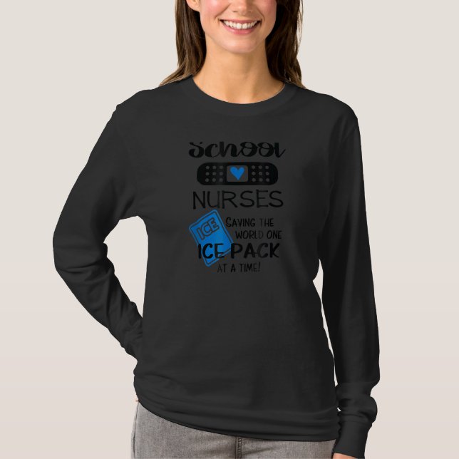 Schulkinder, die das weltweit einteilige Eispaket  T-Shirt (Vorderseite)