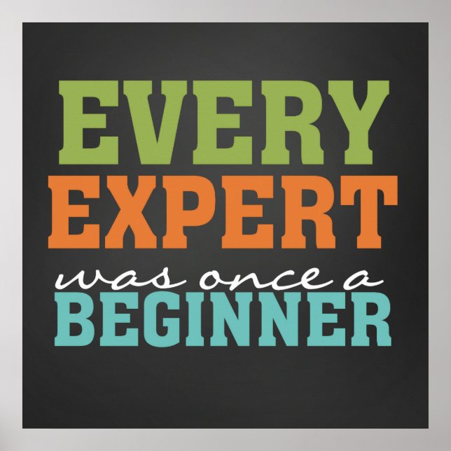 Schulklasse Inspiration Zitat Poster (Vorne)