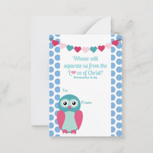 Schulklasse Valentine Scripting Card Mitteilungskarte