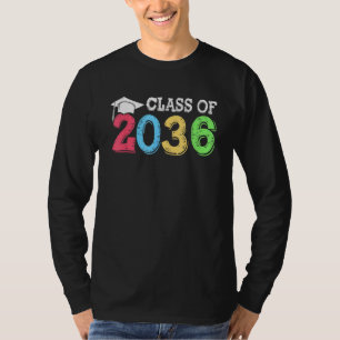 Schulklasse von 2036 Wachse mit mir Handabdrücke W T-Shirt