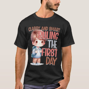 Schulklopfen Intelligente Reglementierung des erst T-Shirt