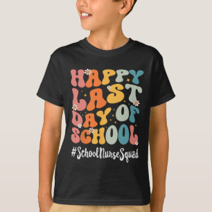 Schulkrankenkolade glücklich letzten Schultag T-Shirt